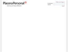 Tablet Screenshot of placera.zerolime.se